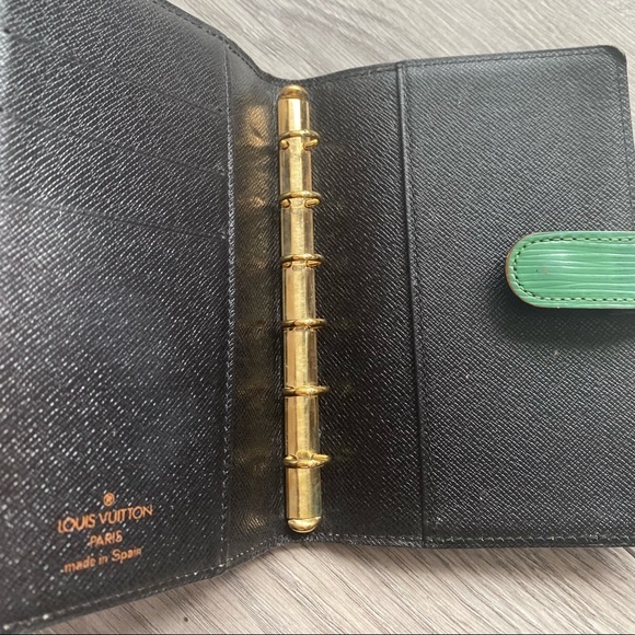🔺SOLD🔻Louis Vuitton PM Green Epi leather small agenda planner - Picture 8 of 8